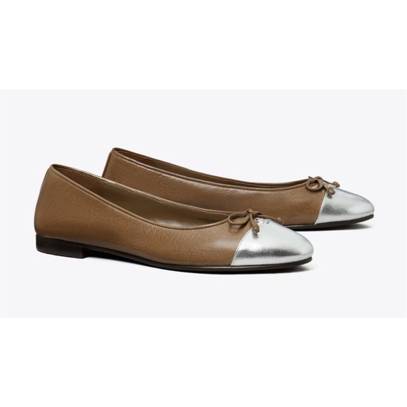 Tory Burch Cap Toe Ballet Flats